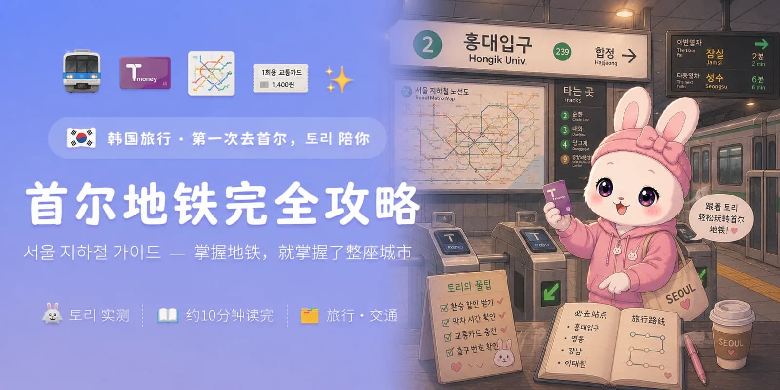 首尔地铁完全攻略